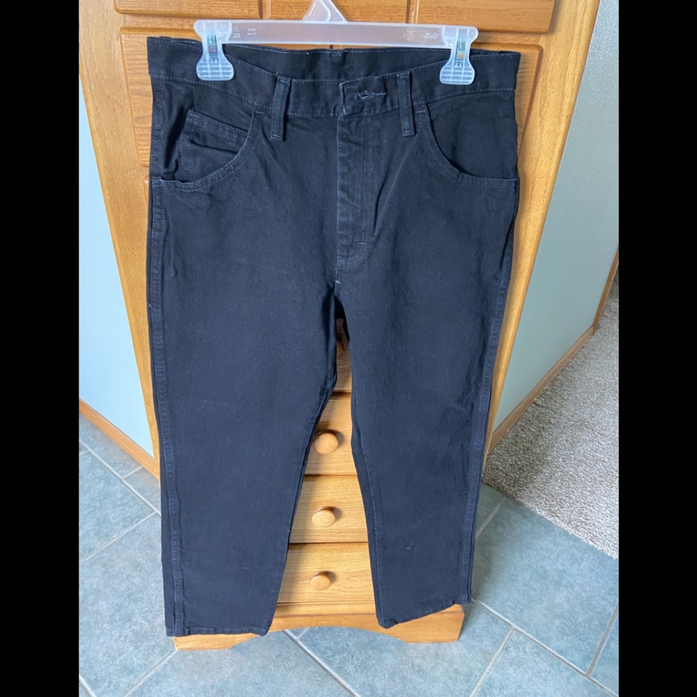 Rustlers Classic Mens Black Jeans